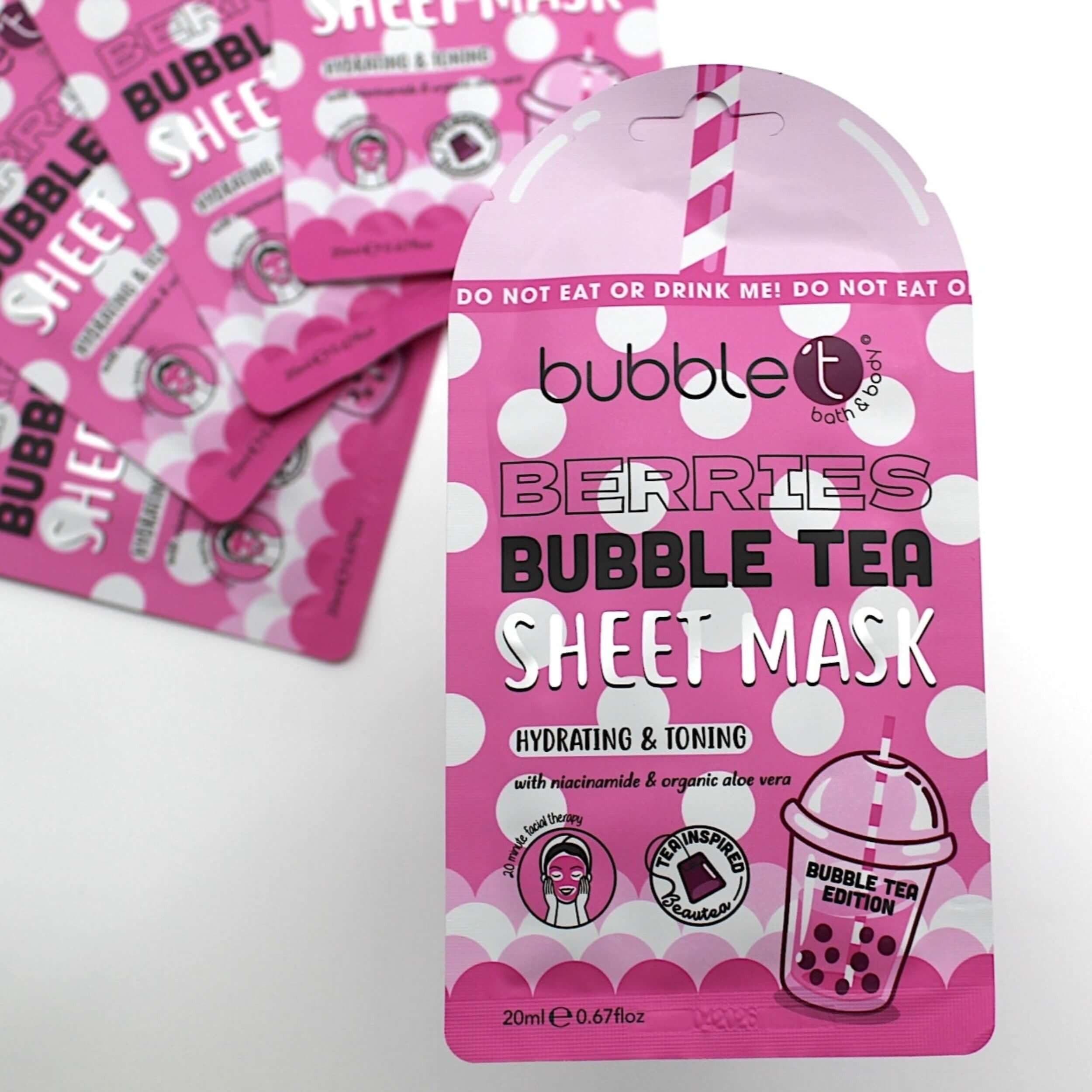 Berries sheet mask, build your own gift box