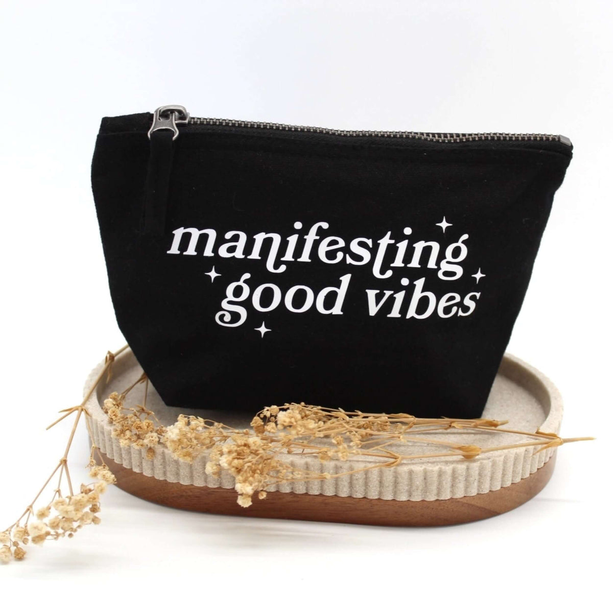 Manifesting good vibes pouch bag, build your own gift box