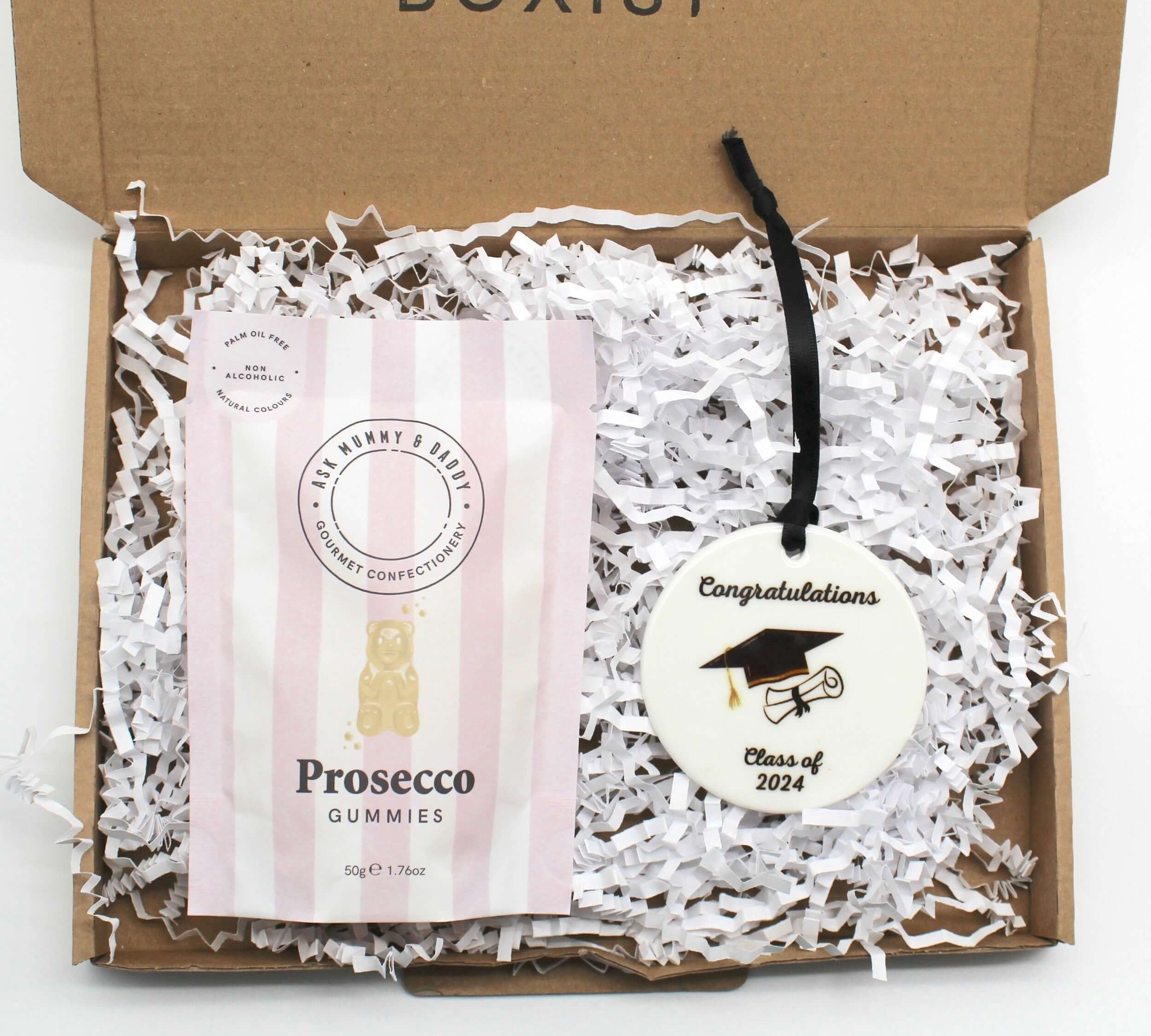 Celebrate their graduation with letterbox mini treat 
