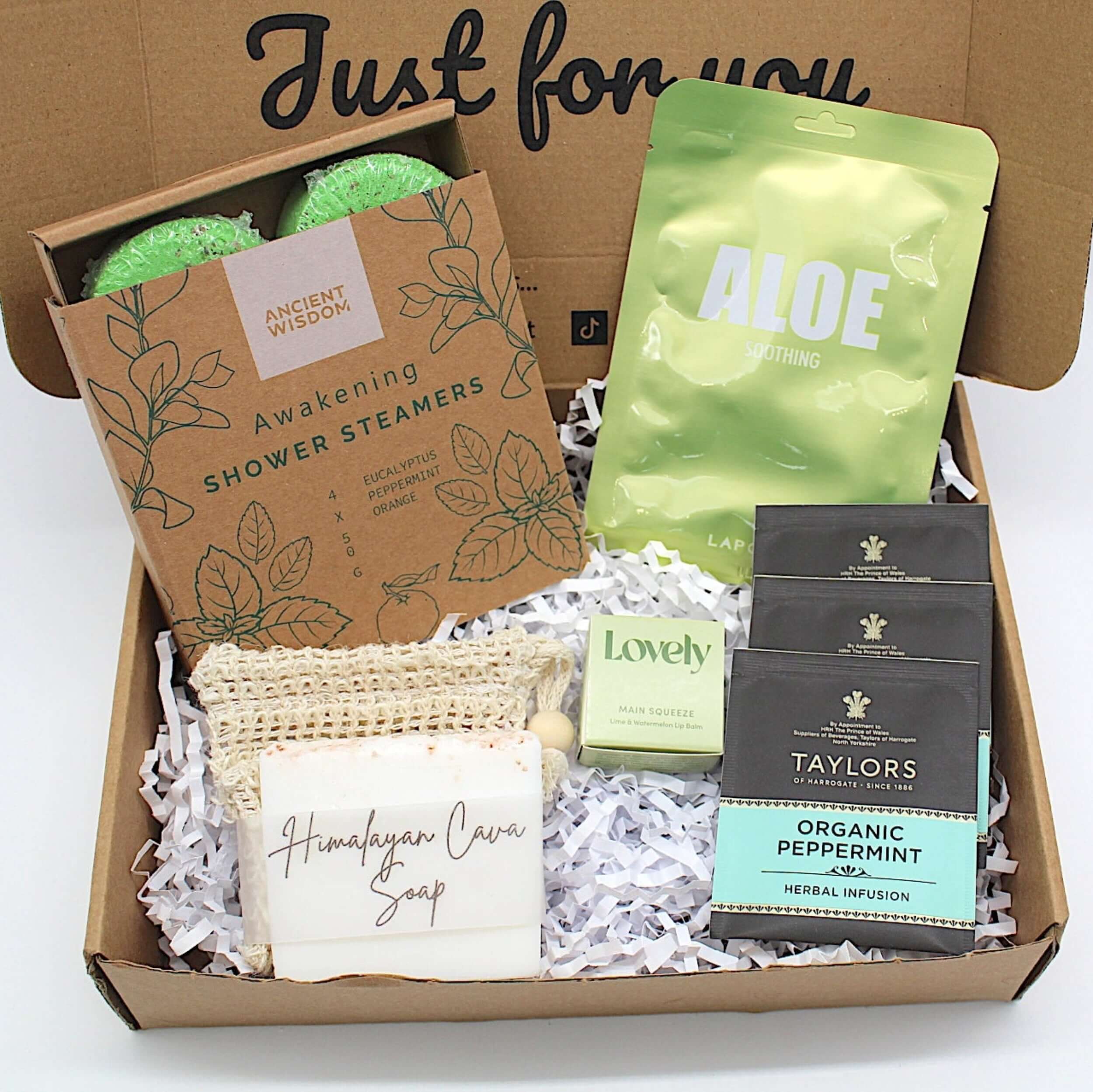 Morning self care routine letterbox gifts