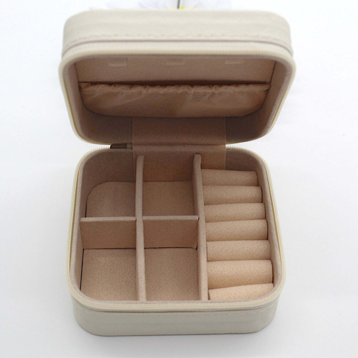 Personalised Cream Jewellery Box