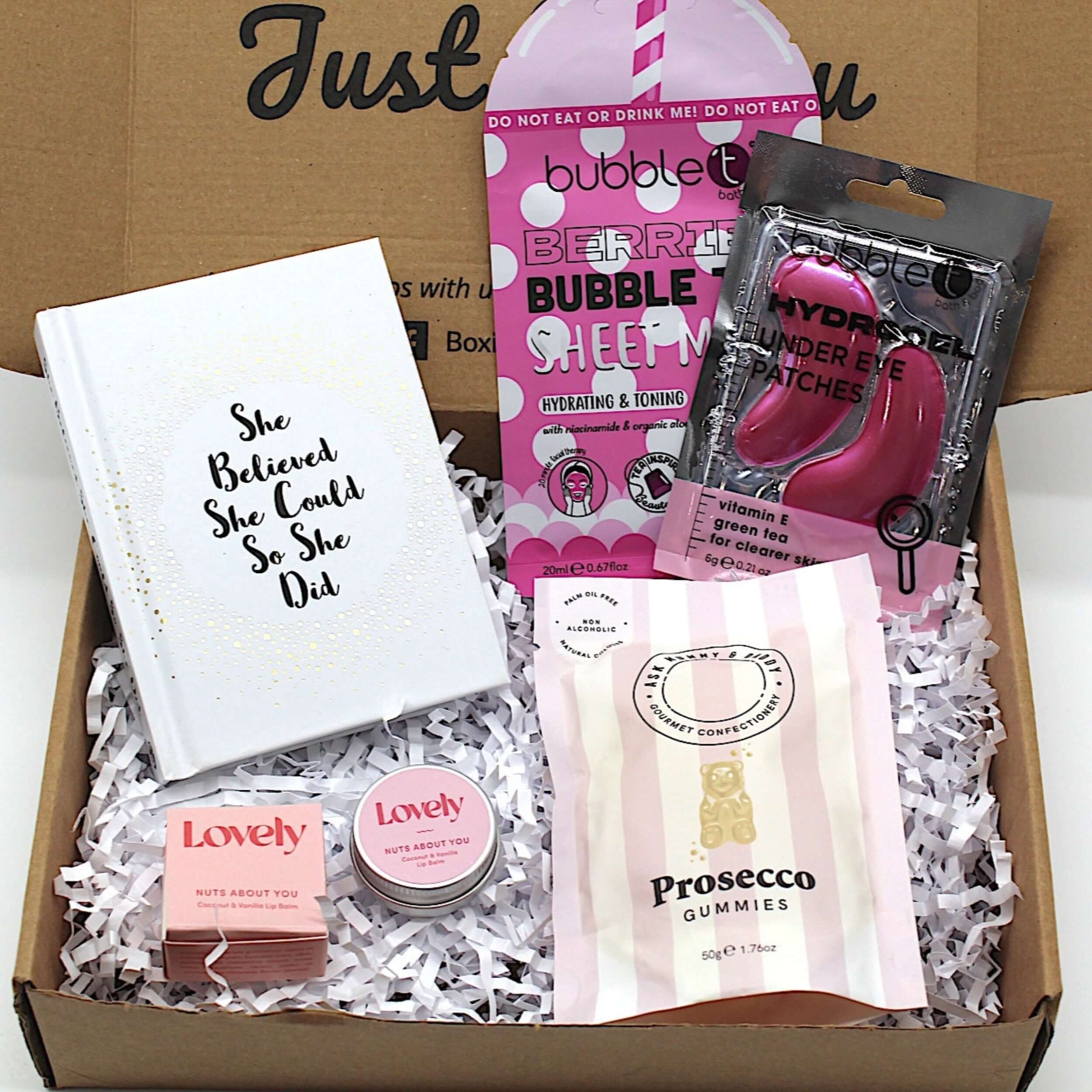 She believed she could so she did self care gift set