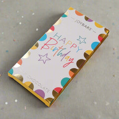 Birthday celebrations chocolate bar