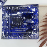 Mindful Daily Habits Gift Set includes a Luna Eyes self-heating eye mask for relaxation and serenity.