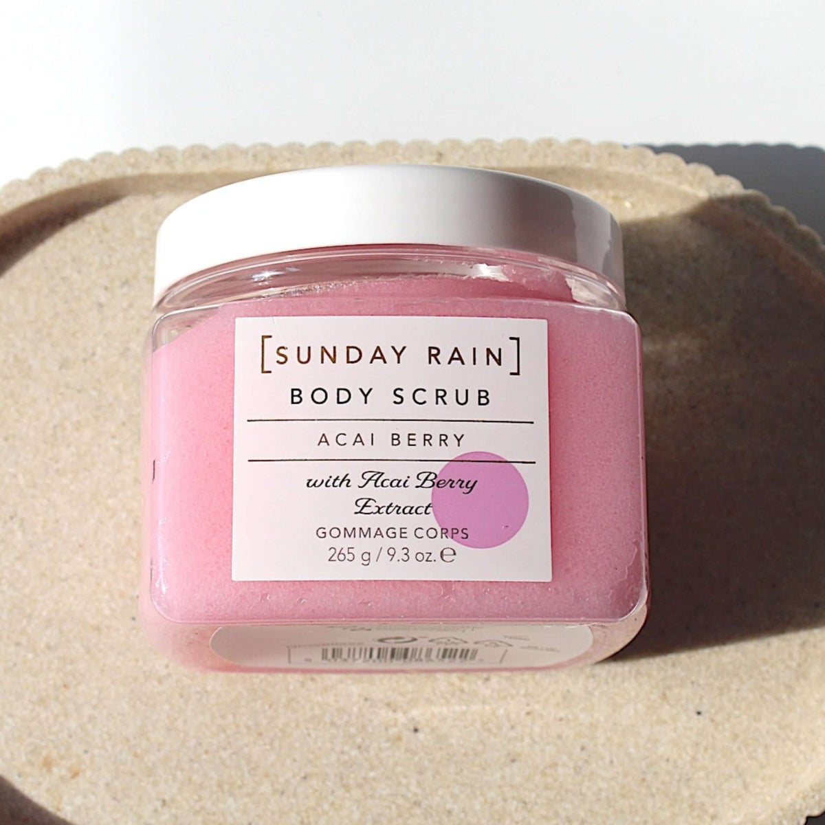 Sunday rain acai berry body scrub