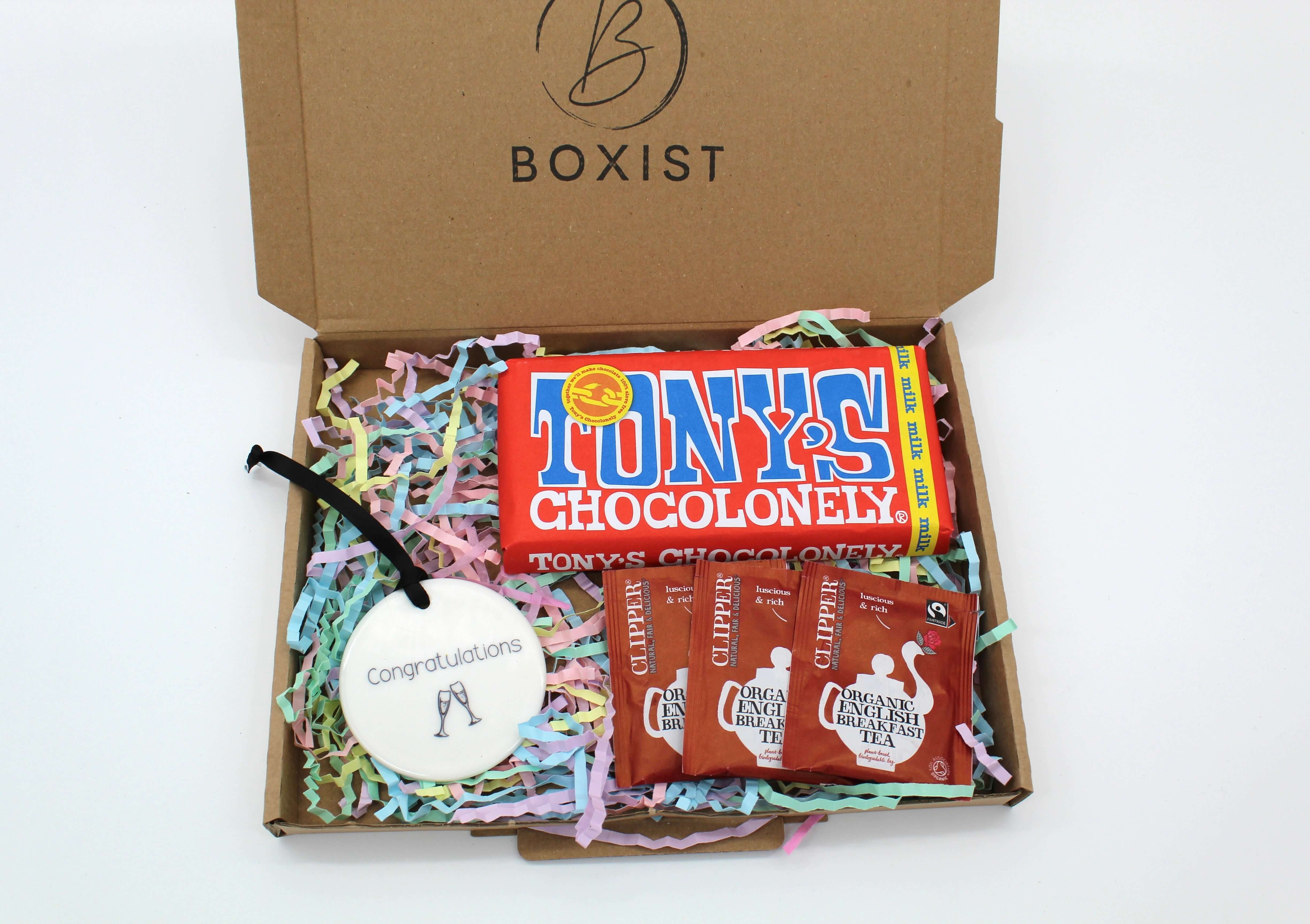 Wish them luck and congratulate their wins, letterbox gifts 