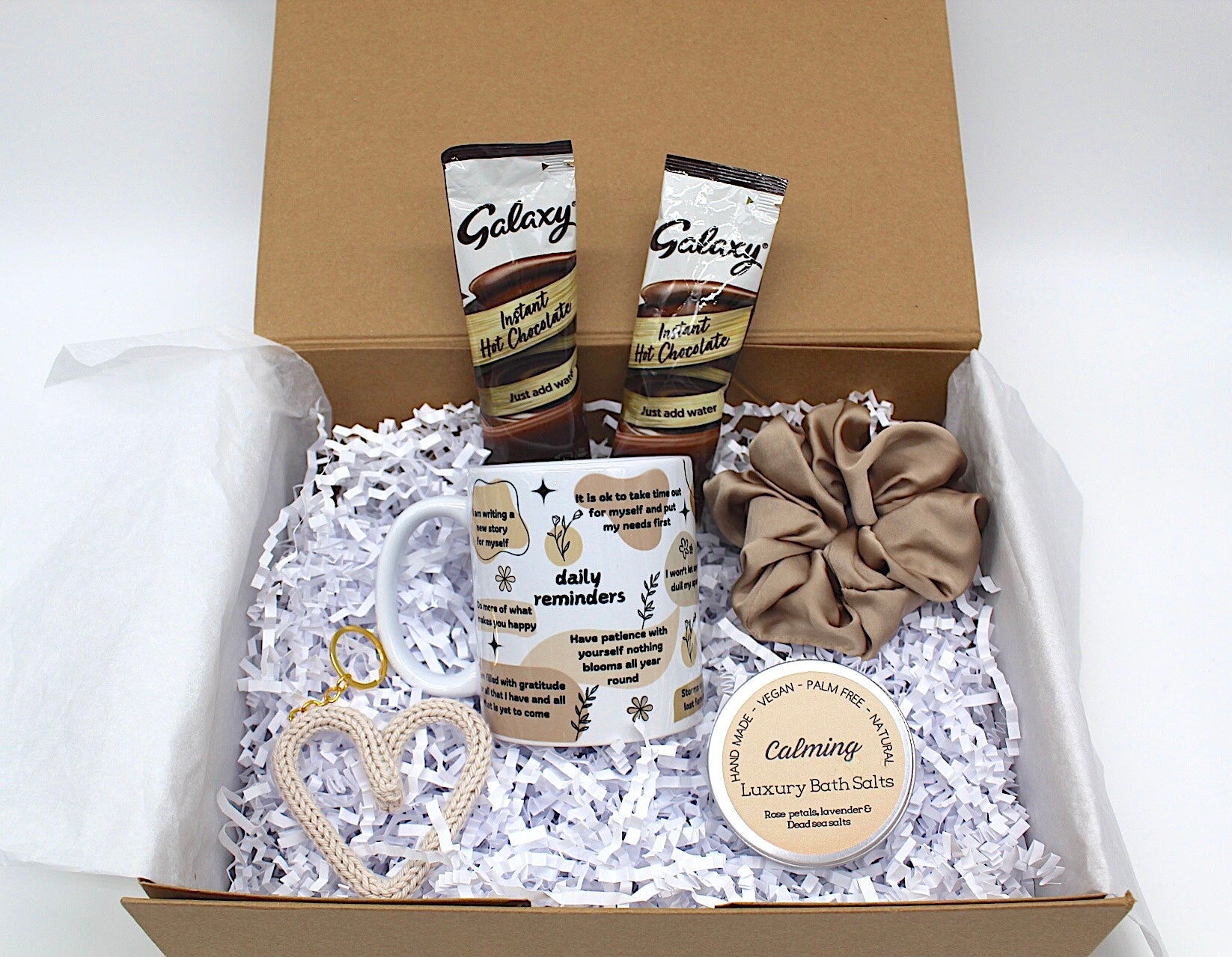 Our luxury gift boxes just to big to fit through your letterbox 
