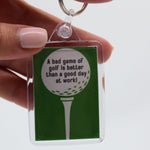 A bad game of golf key ring, build your own gift box 