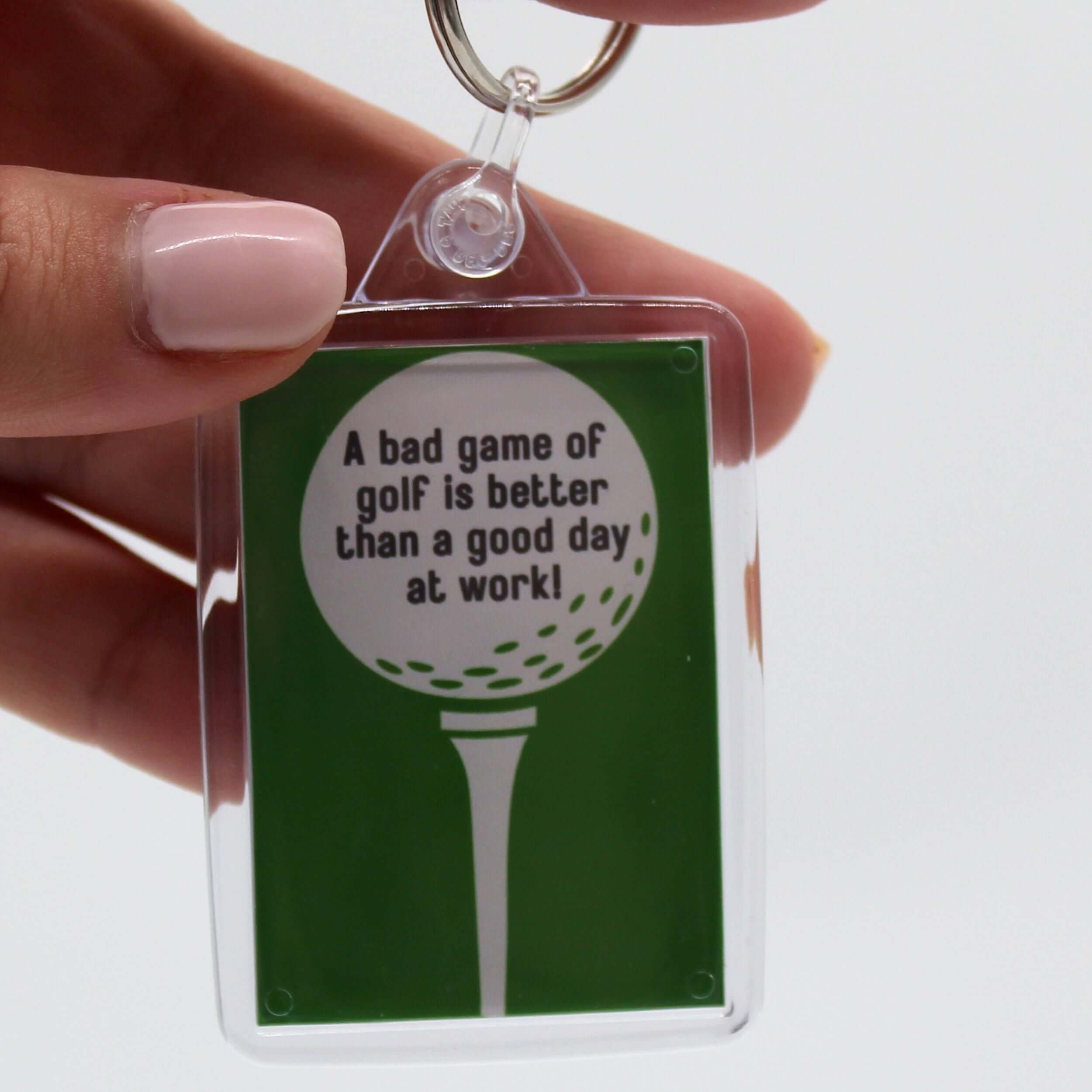 A bad game of golf key ring, build your own gift box 