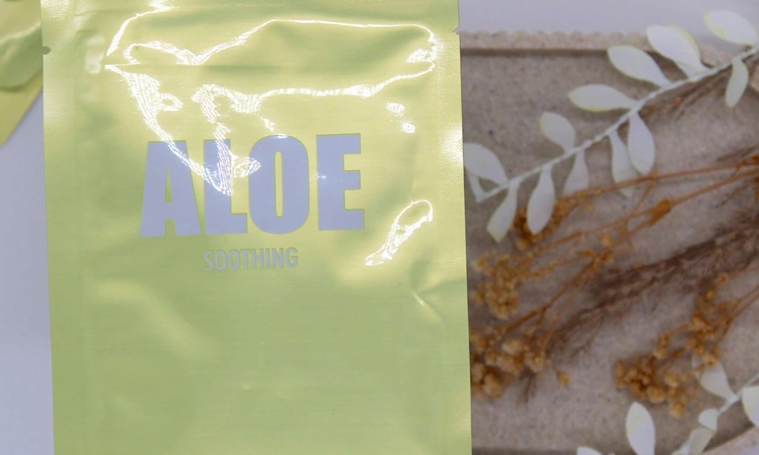 Aloe soothing sheet mask build your own gift box 