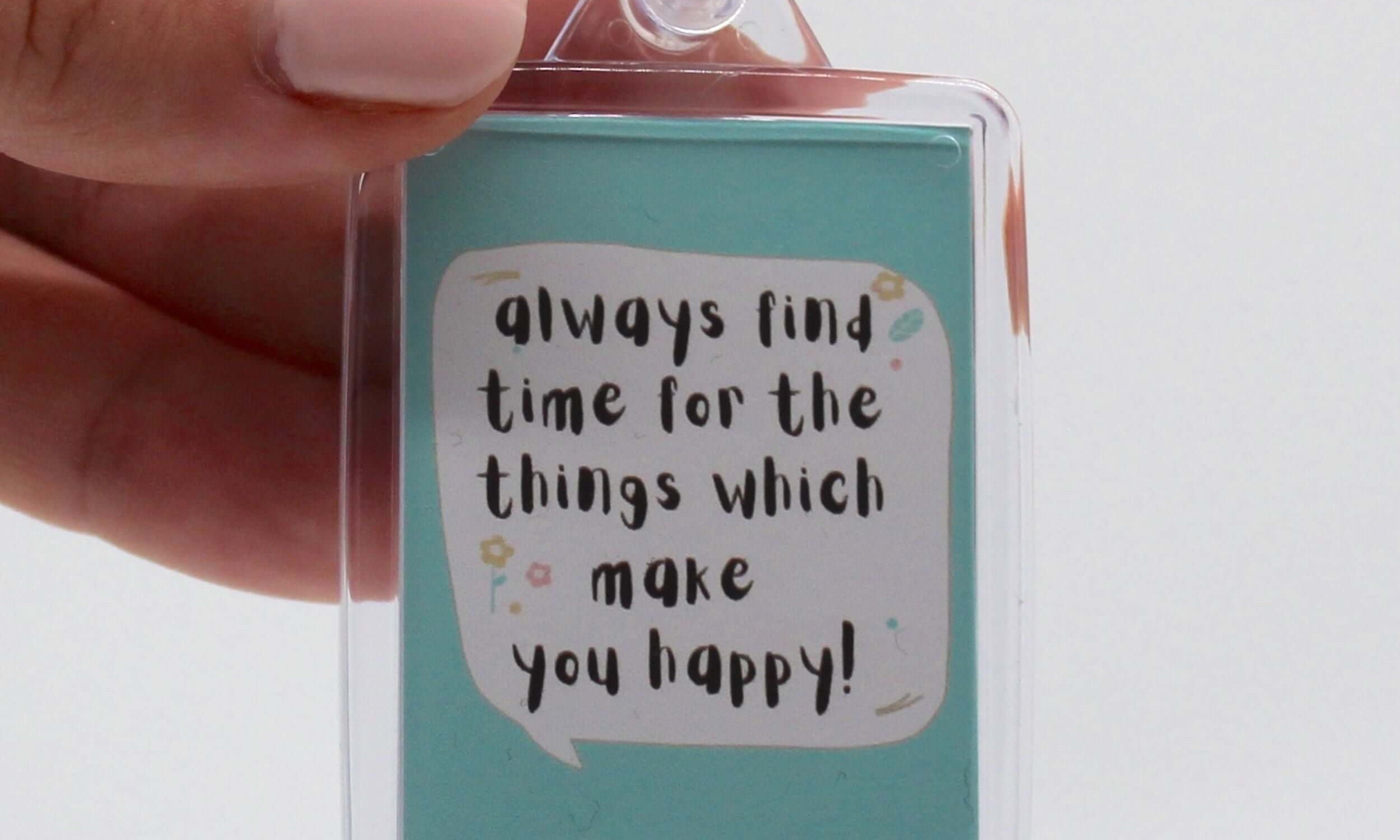Always find time key ring, build your own gift box 