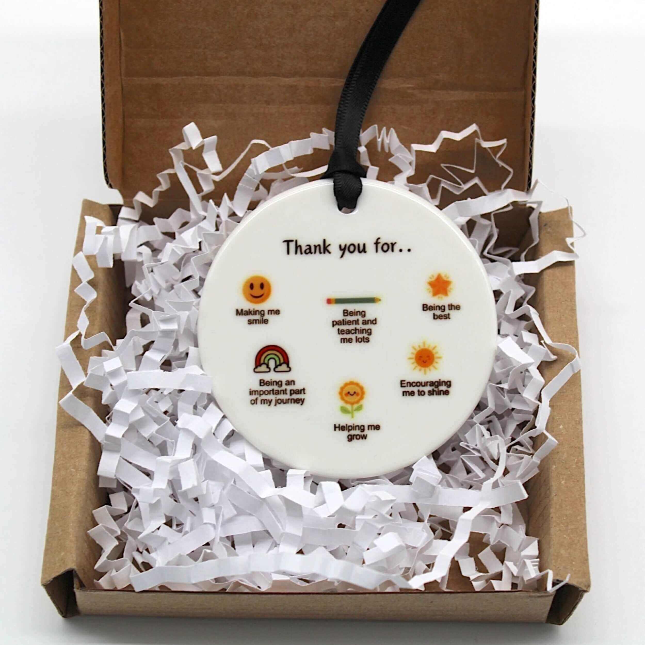 Teacher Thank You Keepsake Gift 