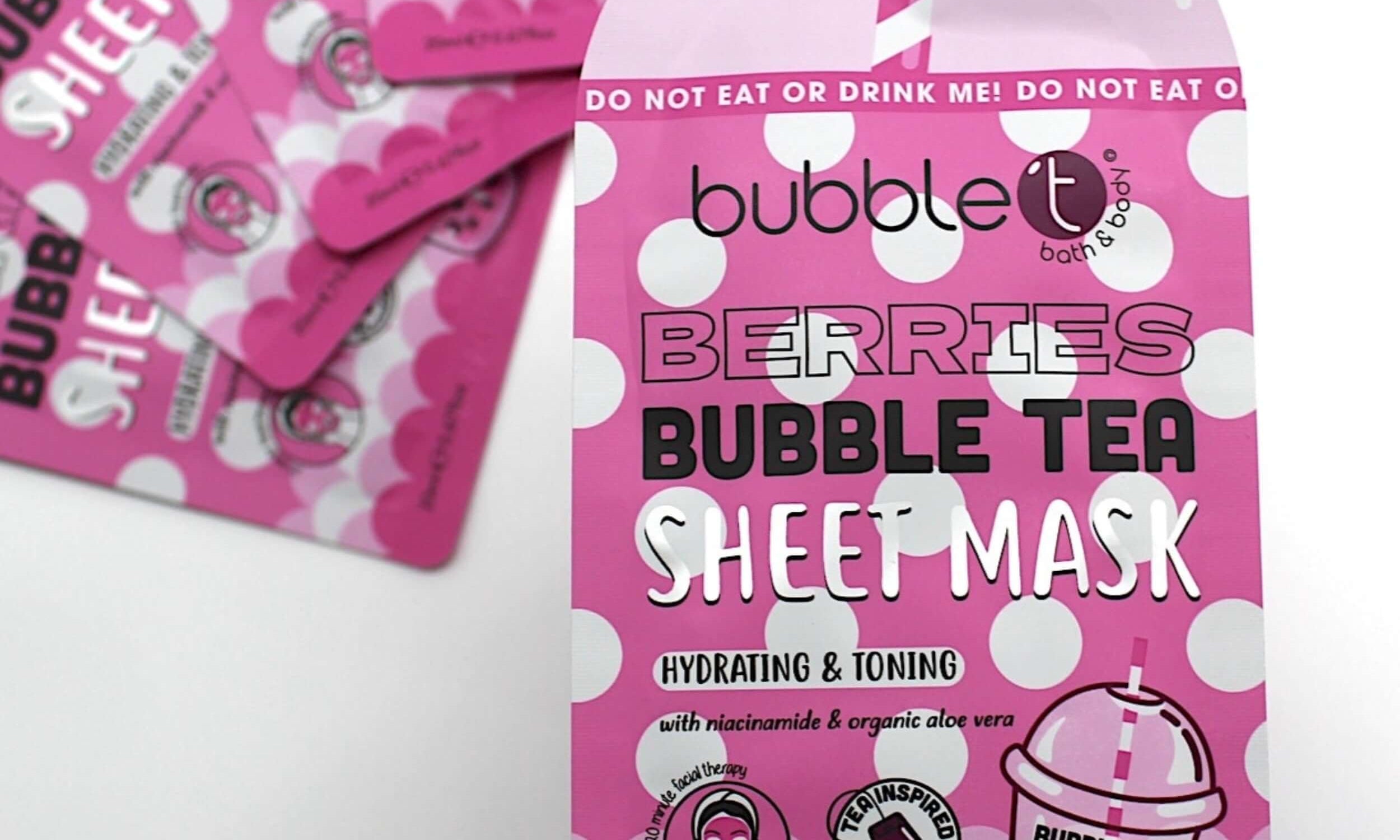 Berries sheet mask, build your own gift box 