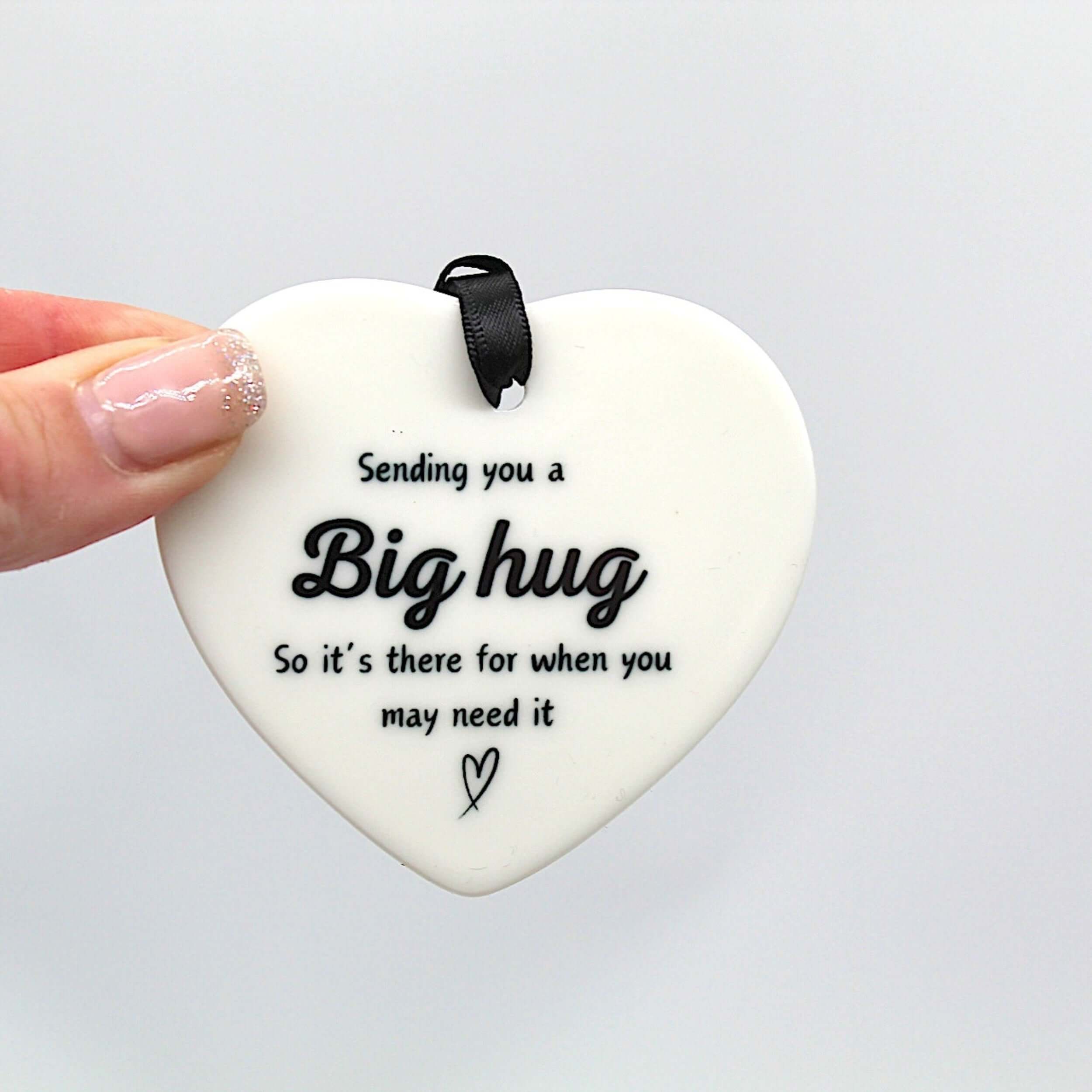Ceramic keepsake to remind them that you are there for them 