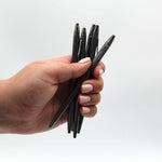Black metal ball point, black ink. Build your own gift box 