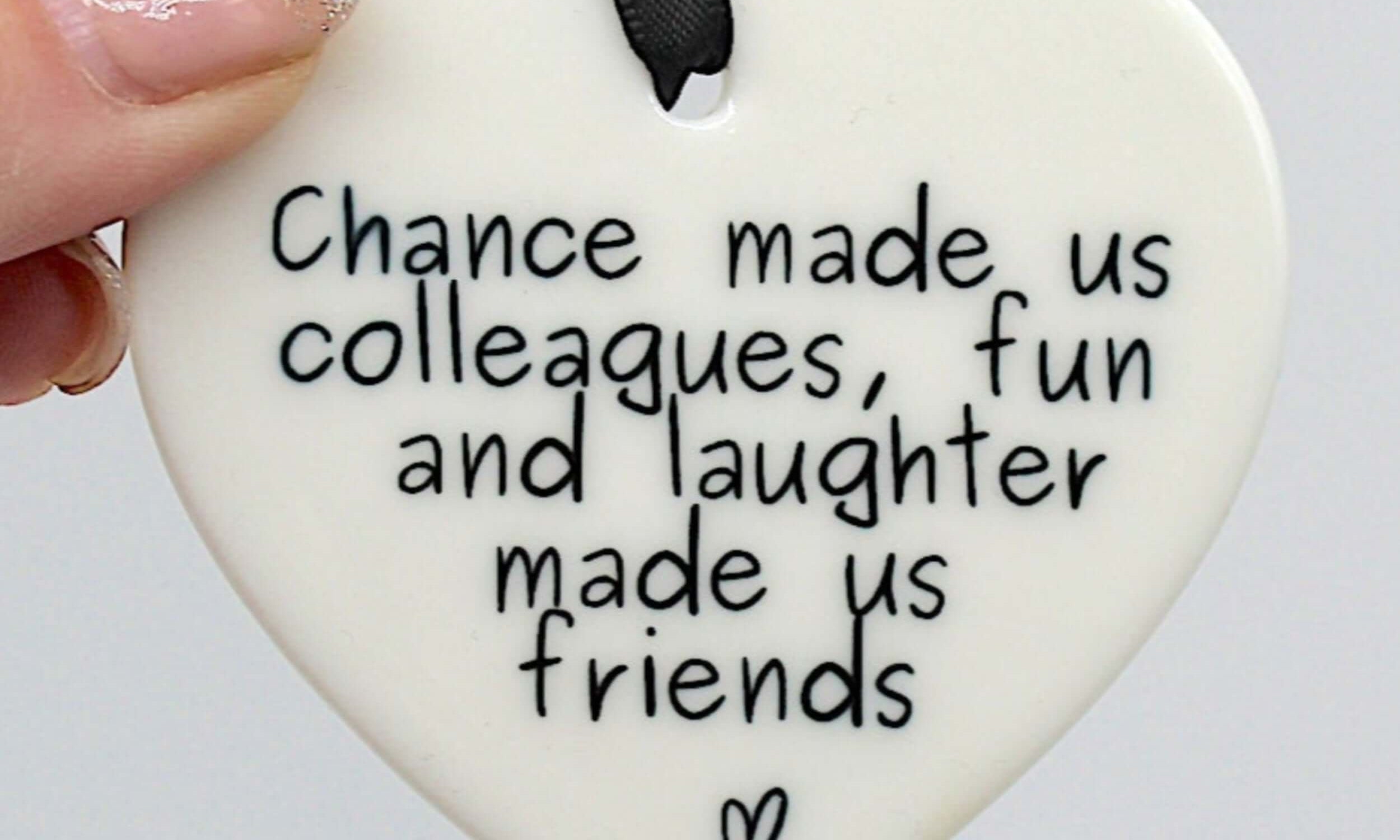 Chance made us colleagues keepsake 