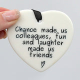 Chance made us colleagues keepsake 