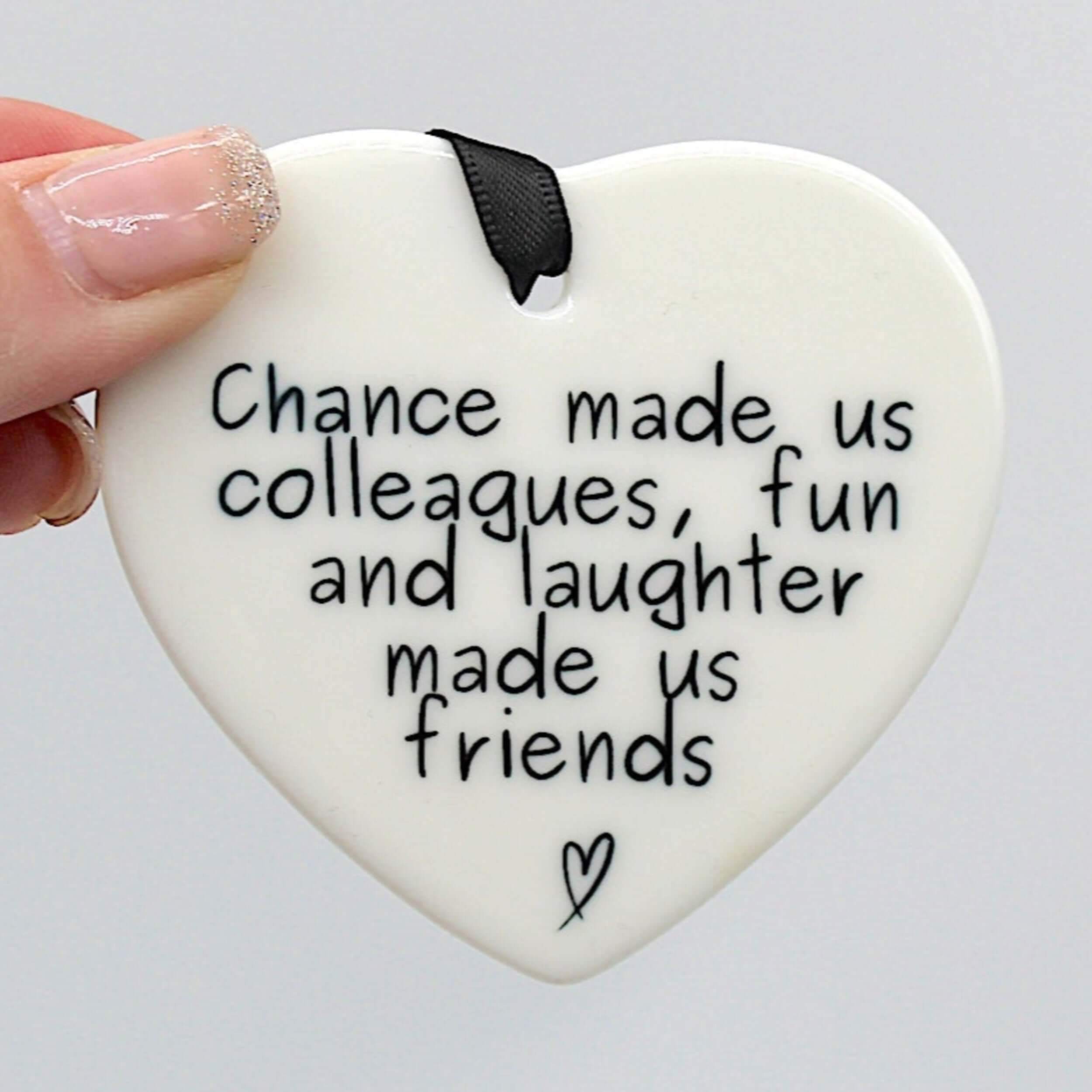 Chance made us colleagues keepsake 
