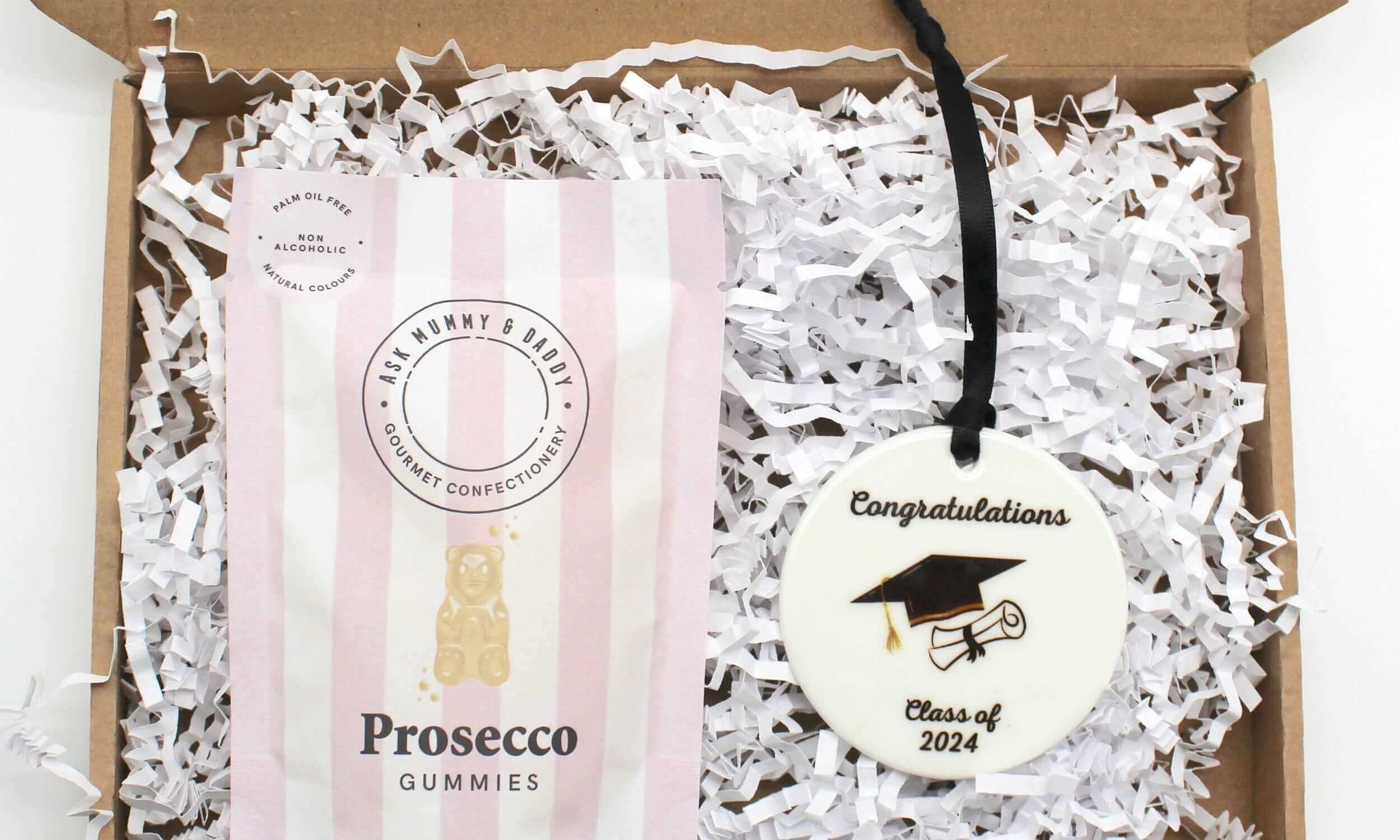 Celebrate their graduation with letterbox mini treat 