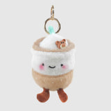 Coffee cup key chain inspired by jellycats