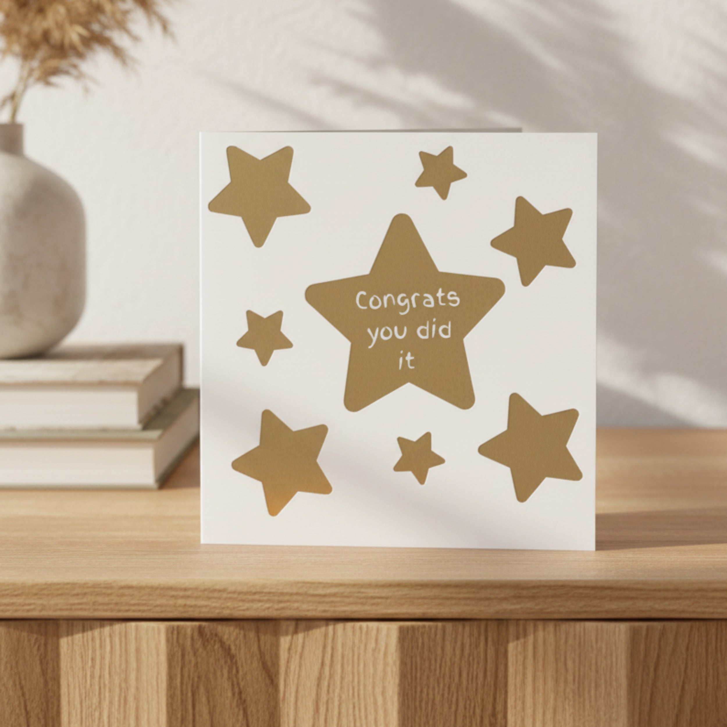 Congratulations card 