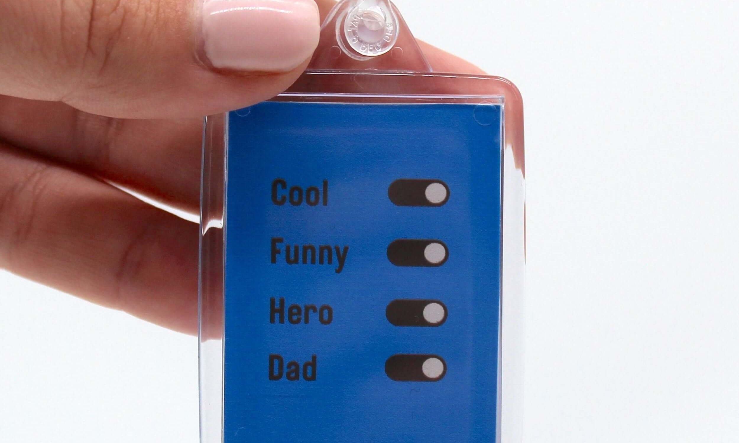 Keyring for Dad build your own gift set