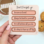 Don't Forget Coaster, Build your own gift box 