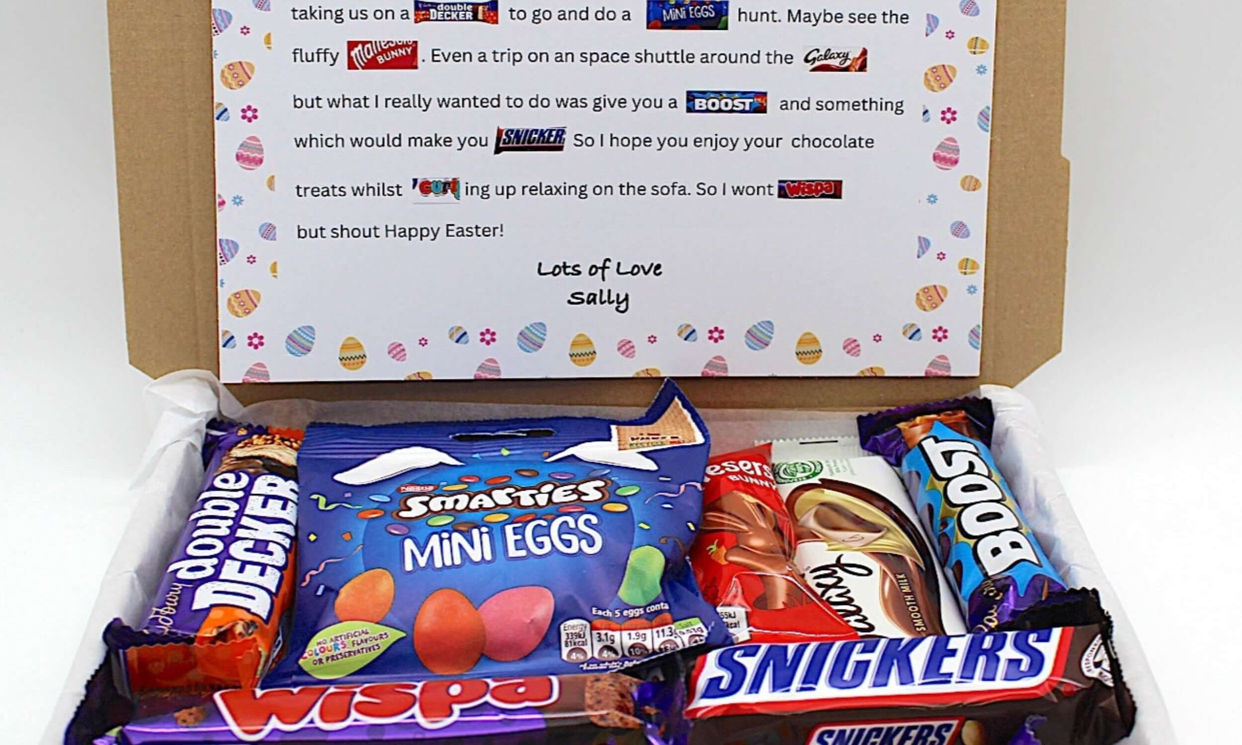 Easter Chocolate Poem Box  Letterbox Corporate Gifting 