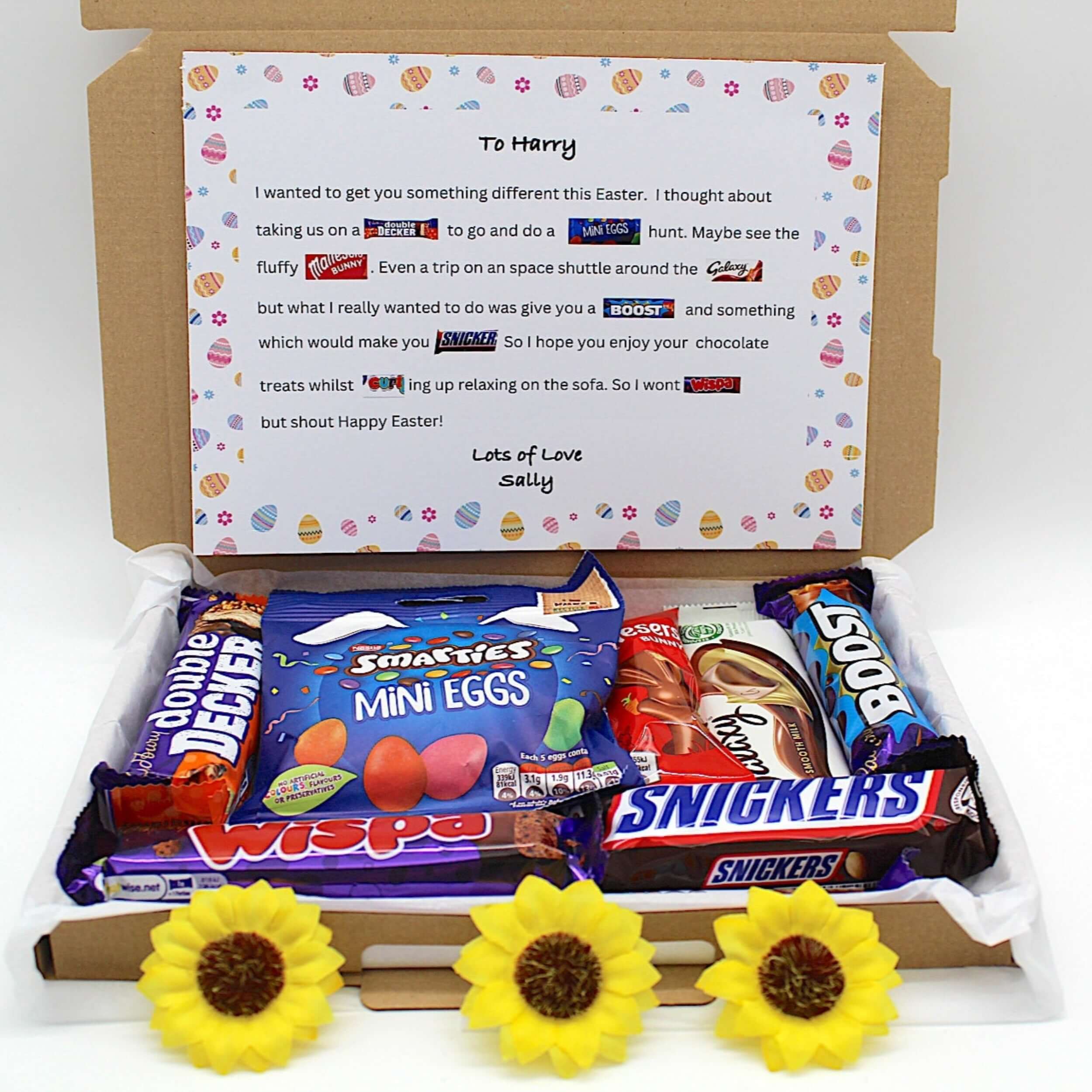Easter Chocolate Poem Box  Letterbox Corporate Gifting 