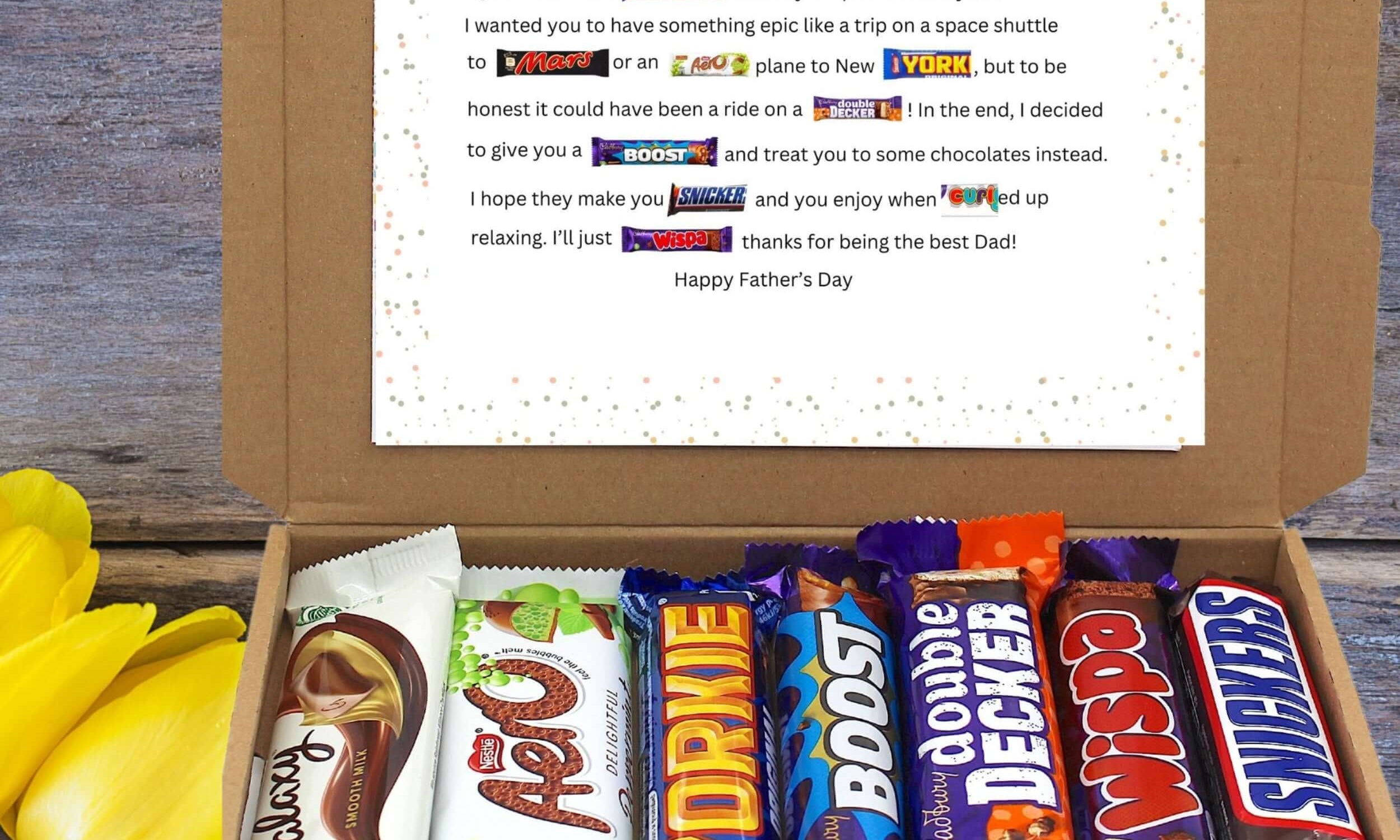 Father's Day Chocolate Letterbox Gift
