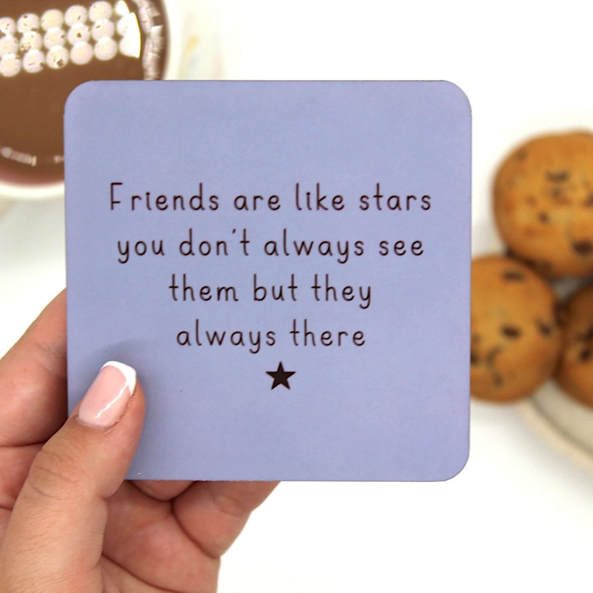 Friends are like stars coaster, build your own gift box 