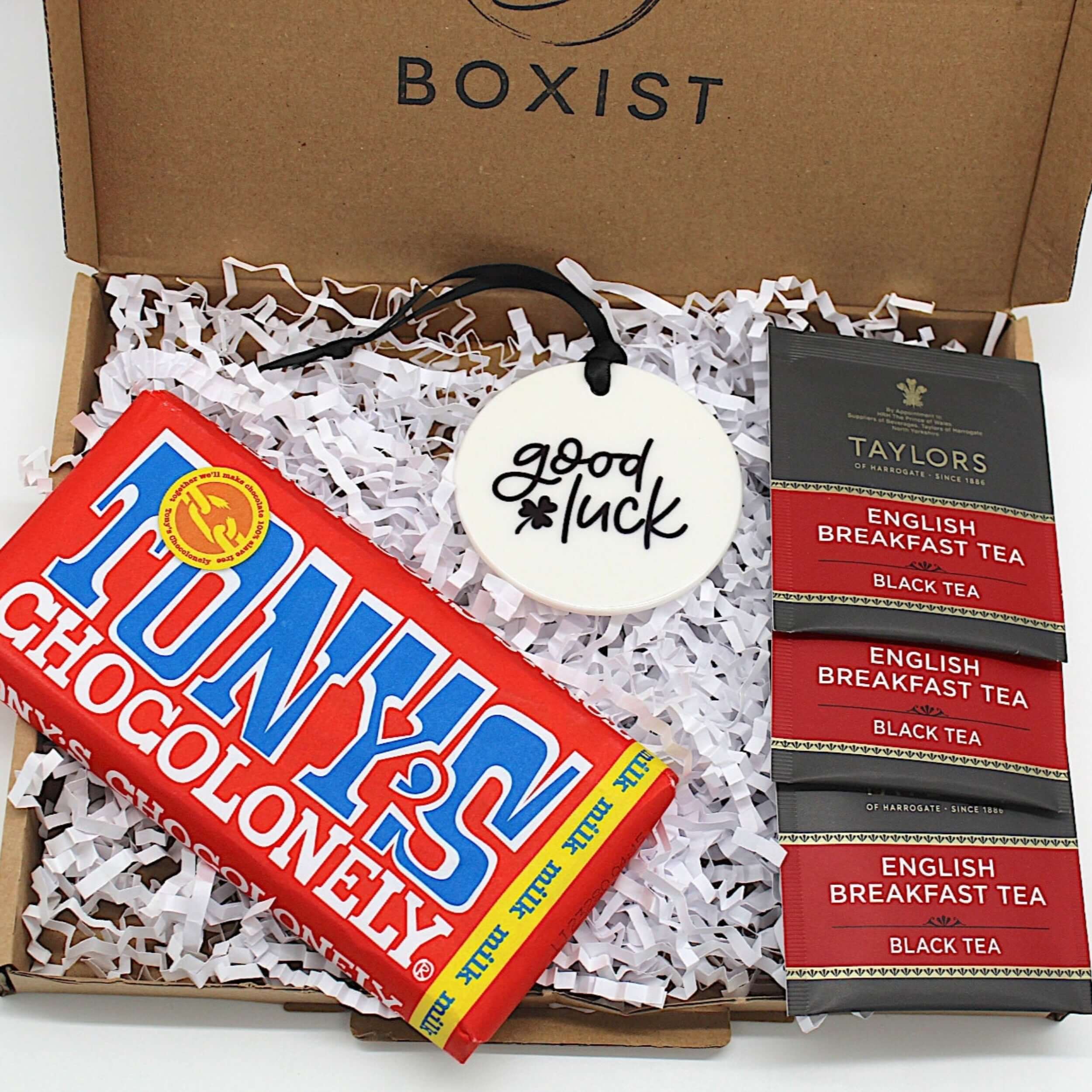 Good luck letterbox gift