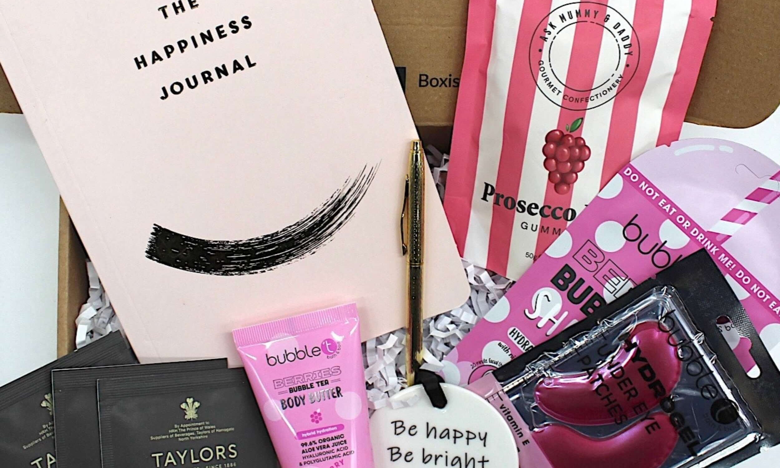 Happiness and wellness, The happiness journal with wellbeing products and affirmation keepsake for a positive daily reminder 