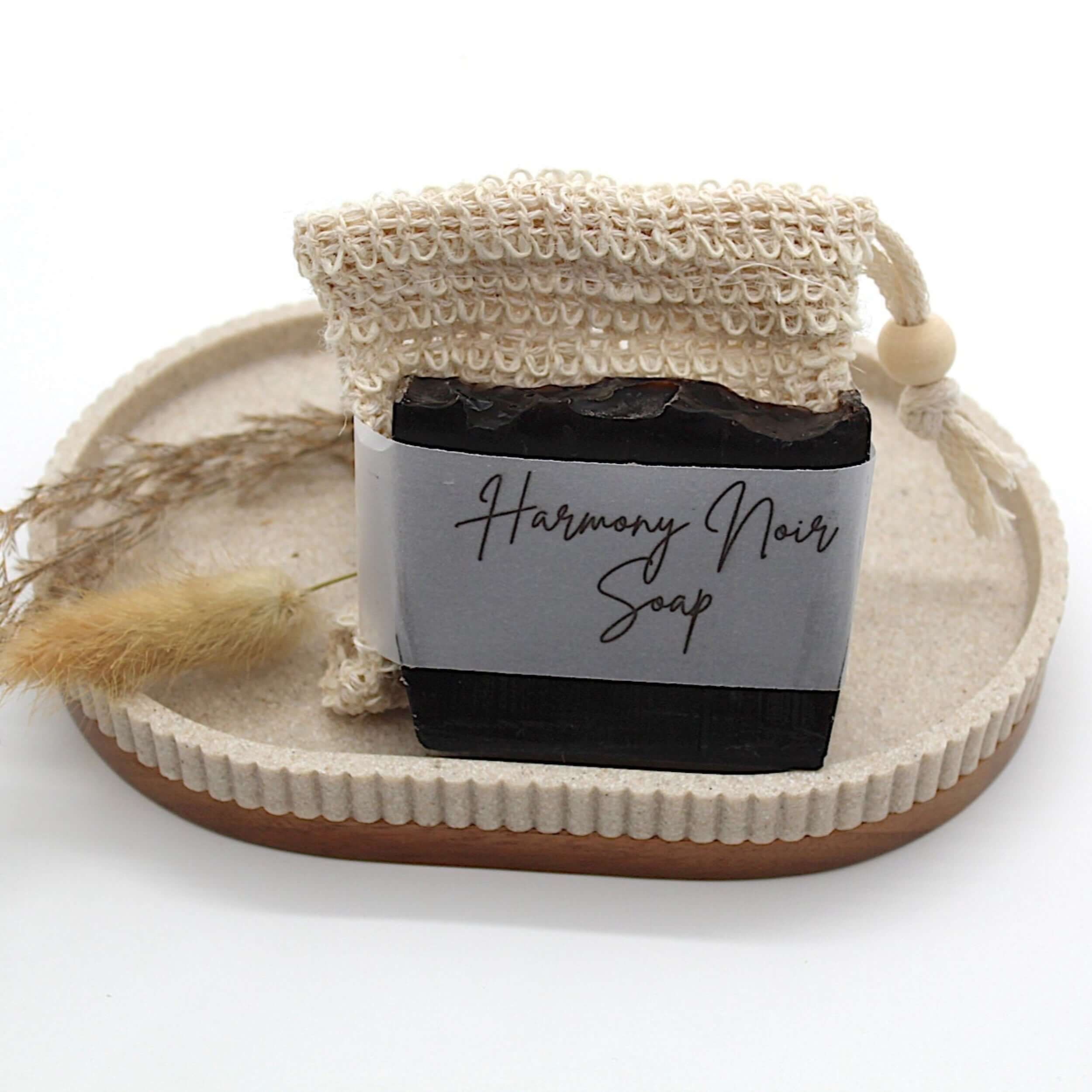 Harmony Noir Soap with jute bag