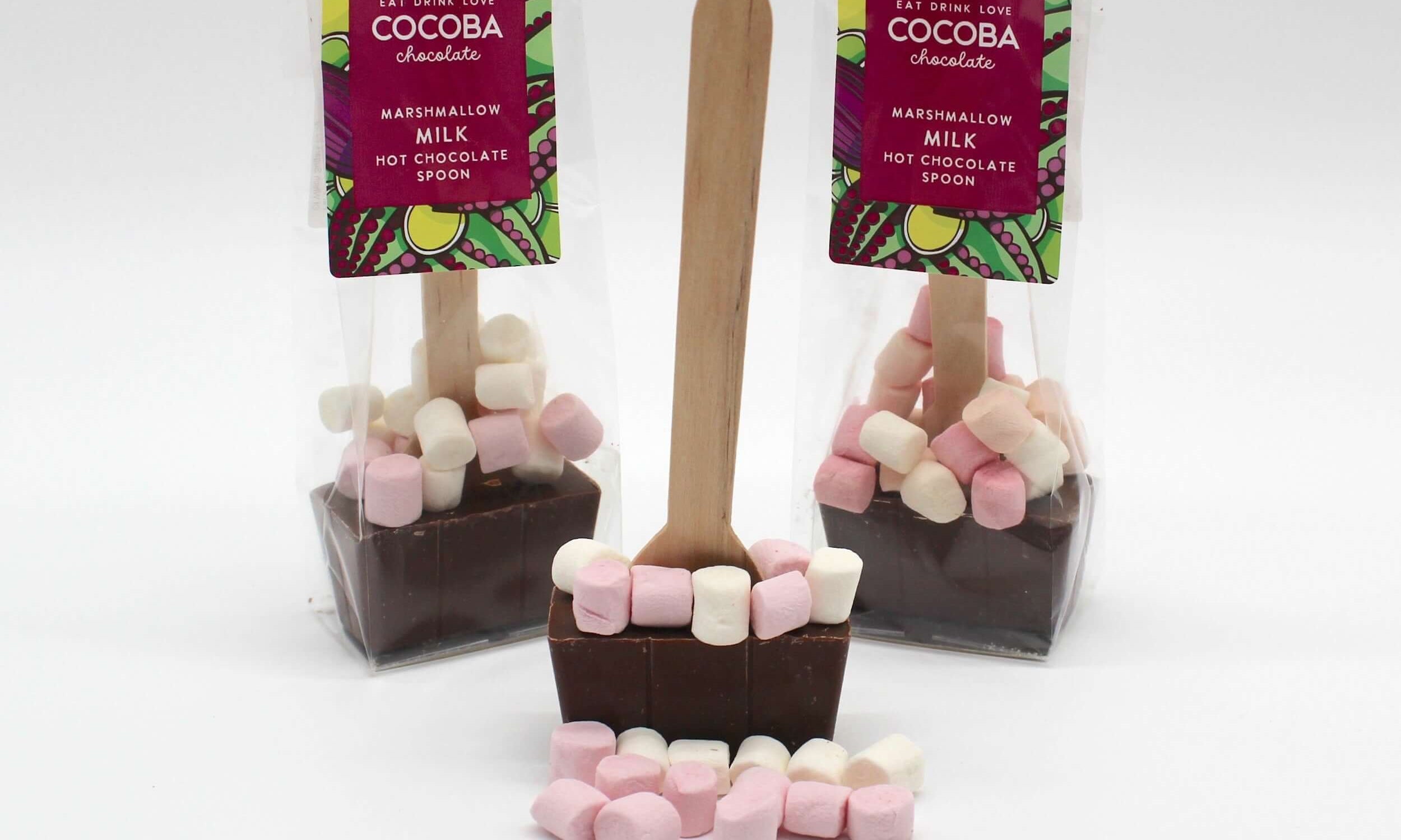 Cocoba Marshmallow Hot Chocolate spoon build your own gift box 