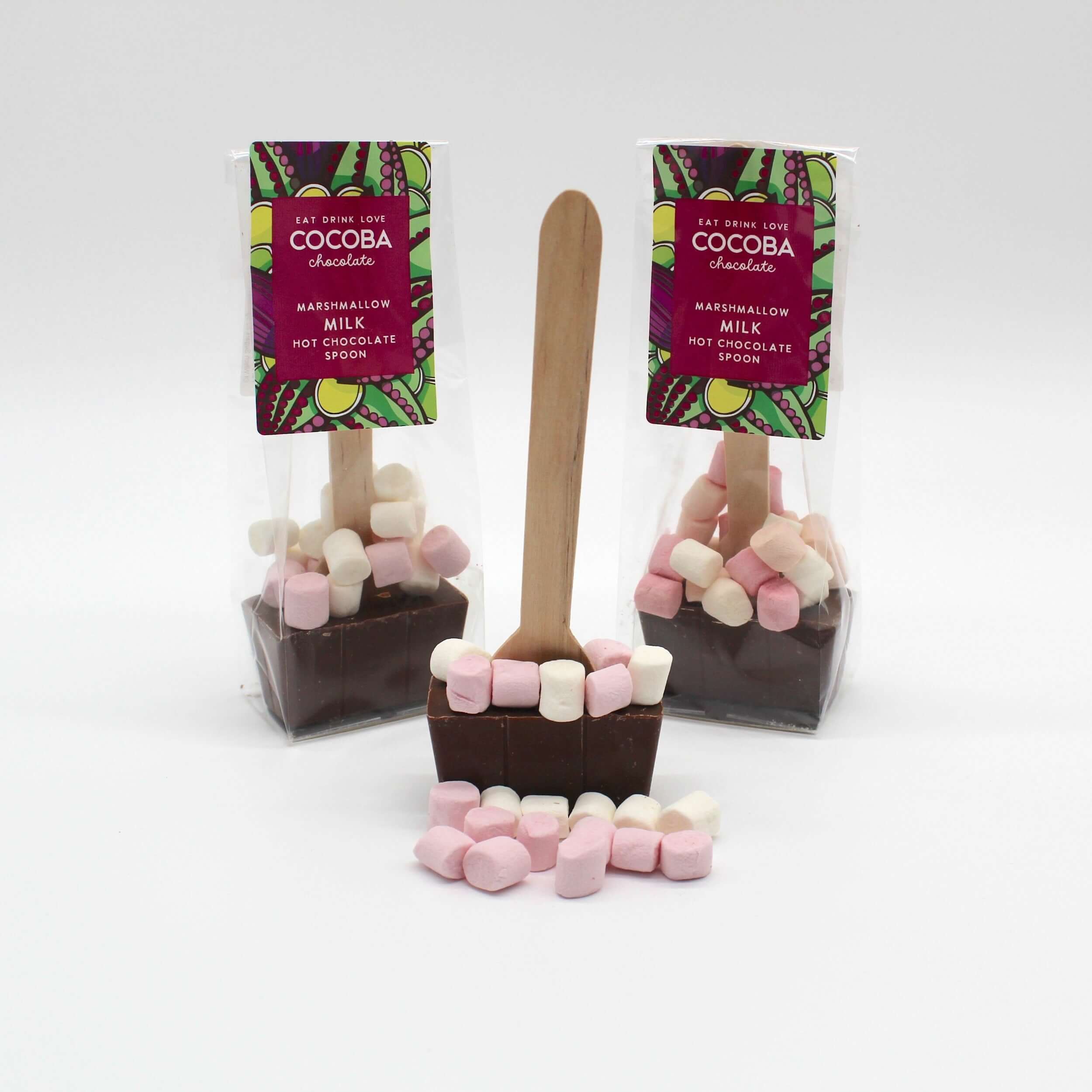 Cocoba Marshmallow Hot Chocolate spoon build your own gift box 