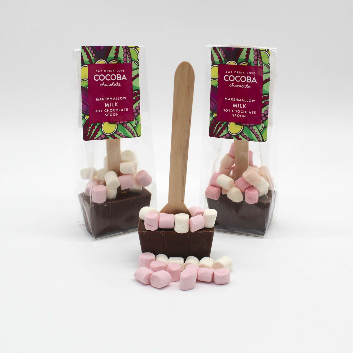 Cocoba Marshmallow Hot Chocolate spoon build your own gift box 