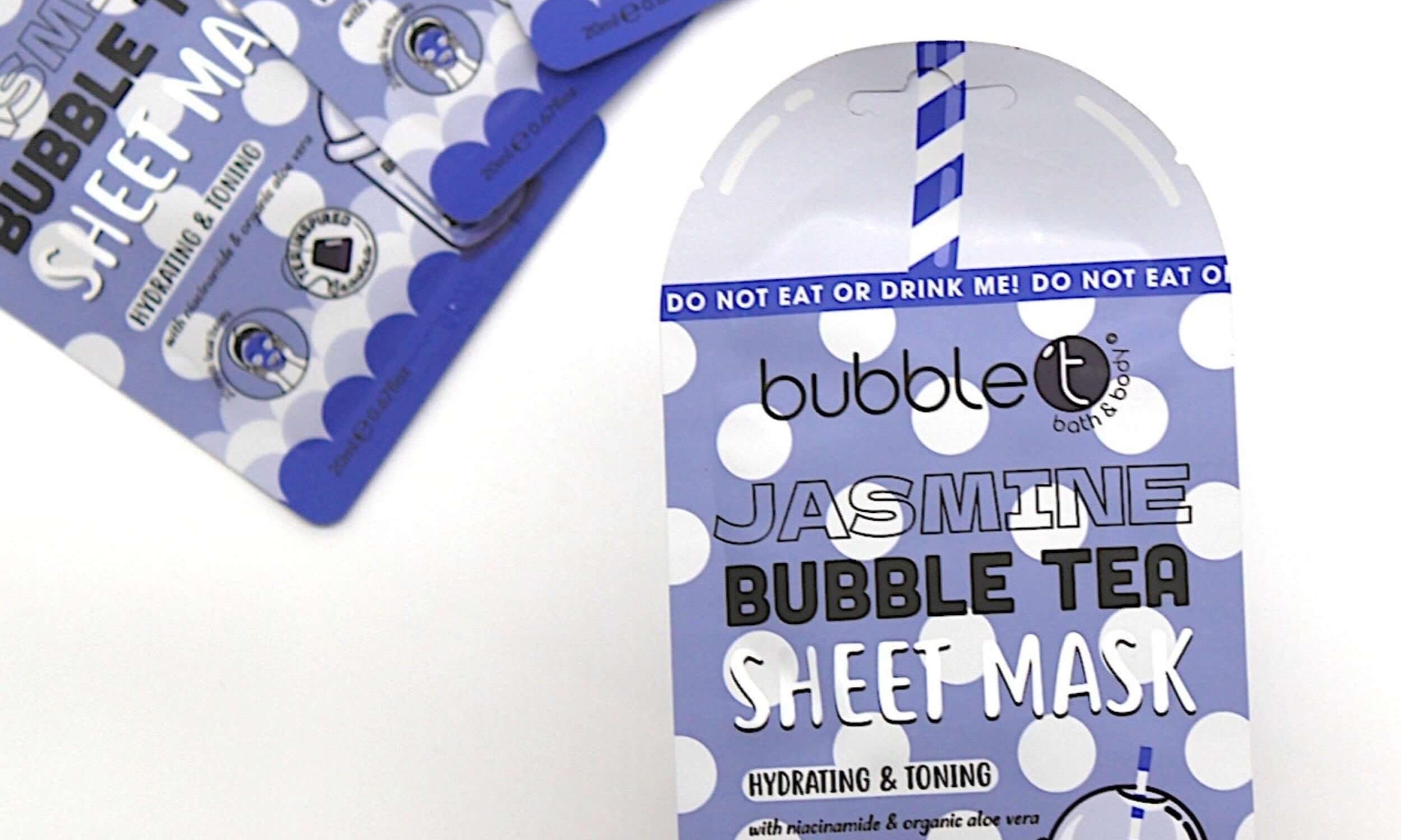 Jasmine hydrating and toning sheet mask, build your own gift box 