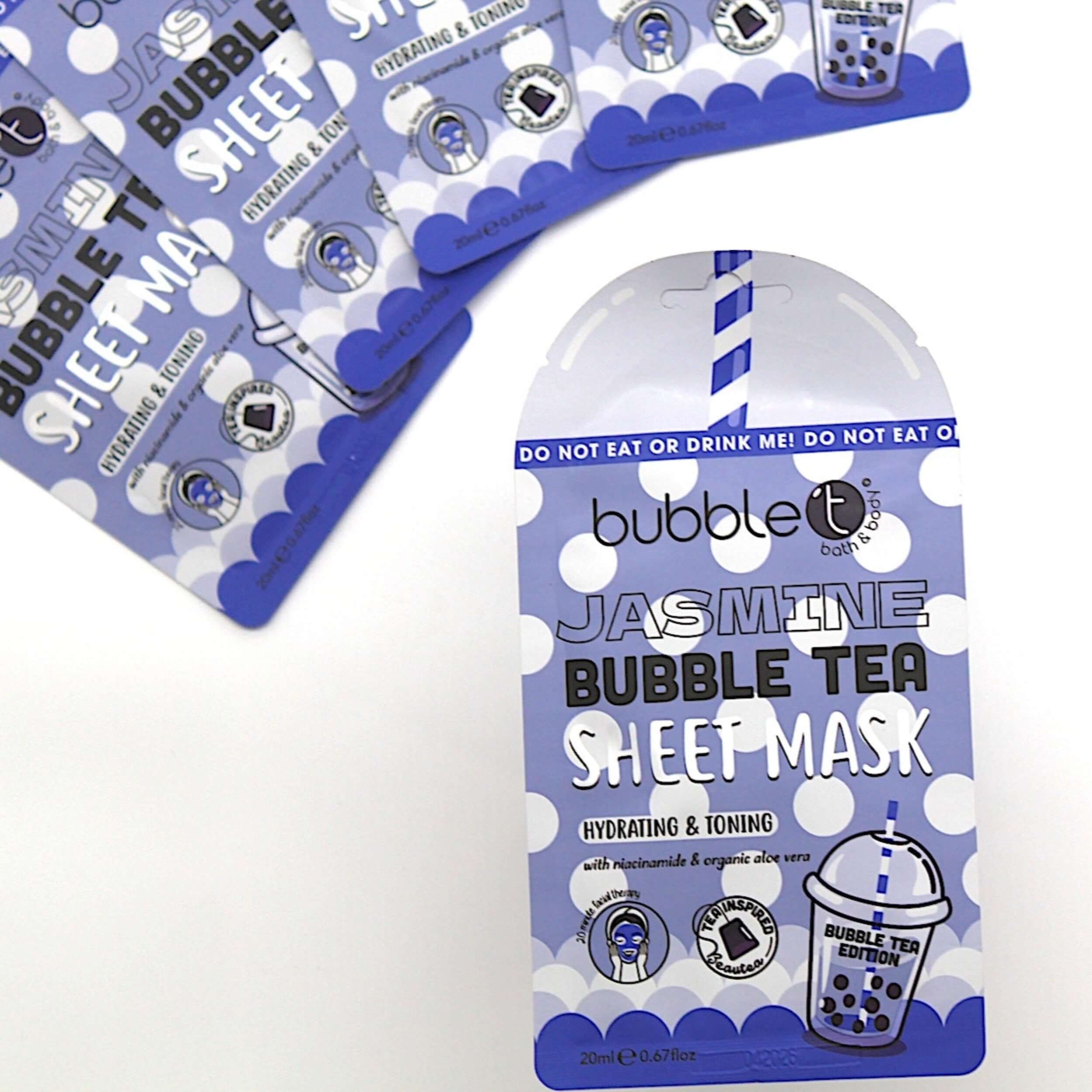 Jasmine hydrating and toning sheet mask, build your own gift box 