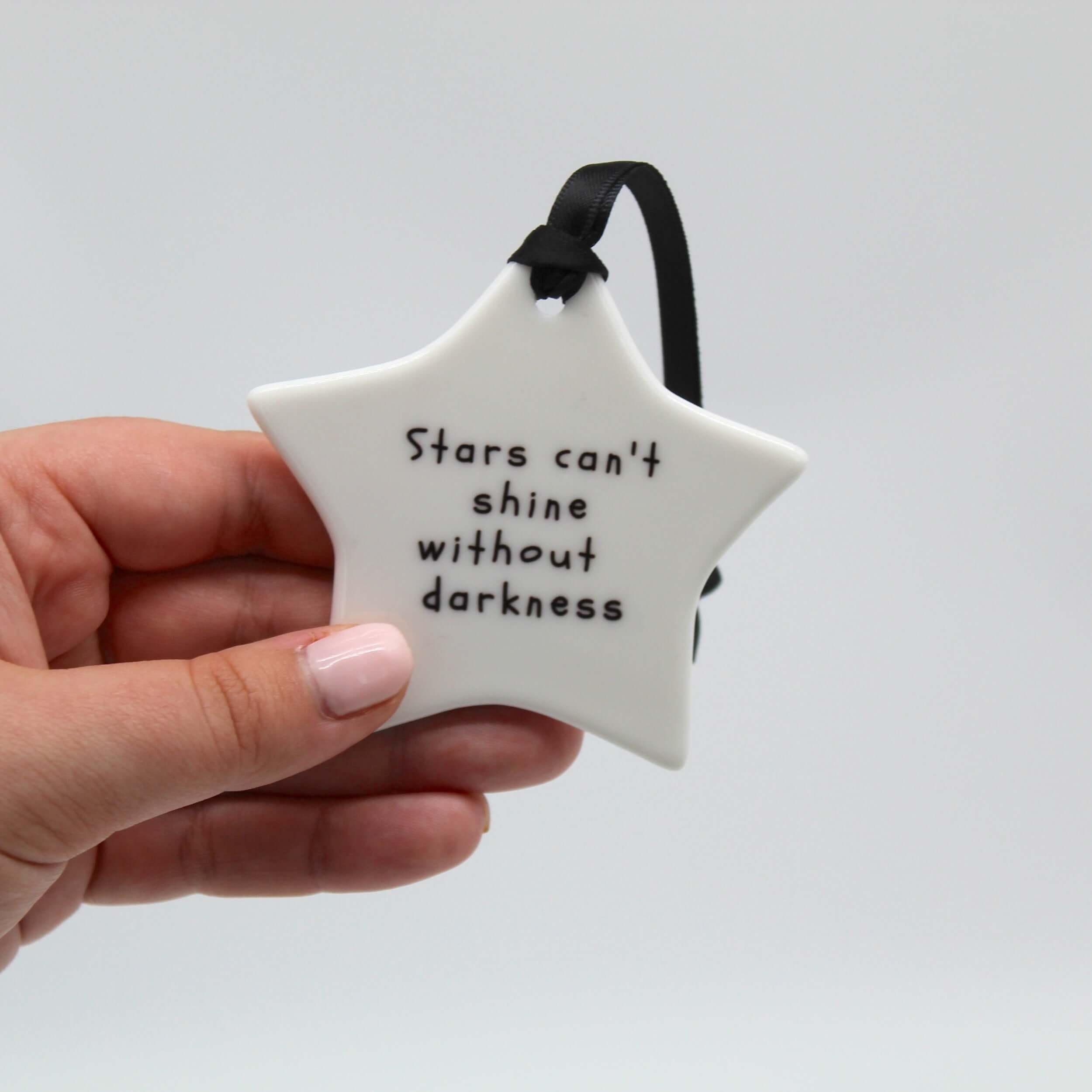 Ceramic keepsake for reminder of self worth