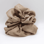 Khaki hair scruchie, build your own gift box 