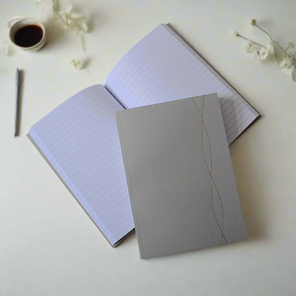 Lsw Notebook LSW A5 Lined Notebook - Blue – Boxist