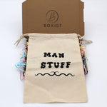Man stuff wash bag - draw string bag 