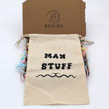 Man stuff wash bag - draw string bag 
