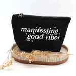 Manifesting good vibes pouch bag, build your own gift box 