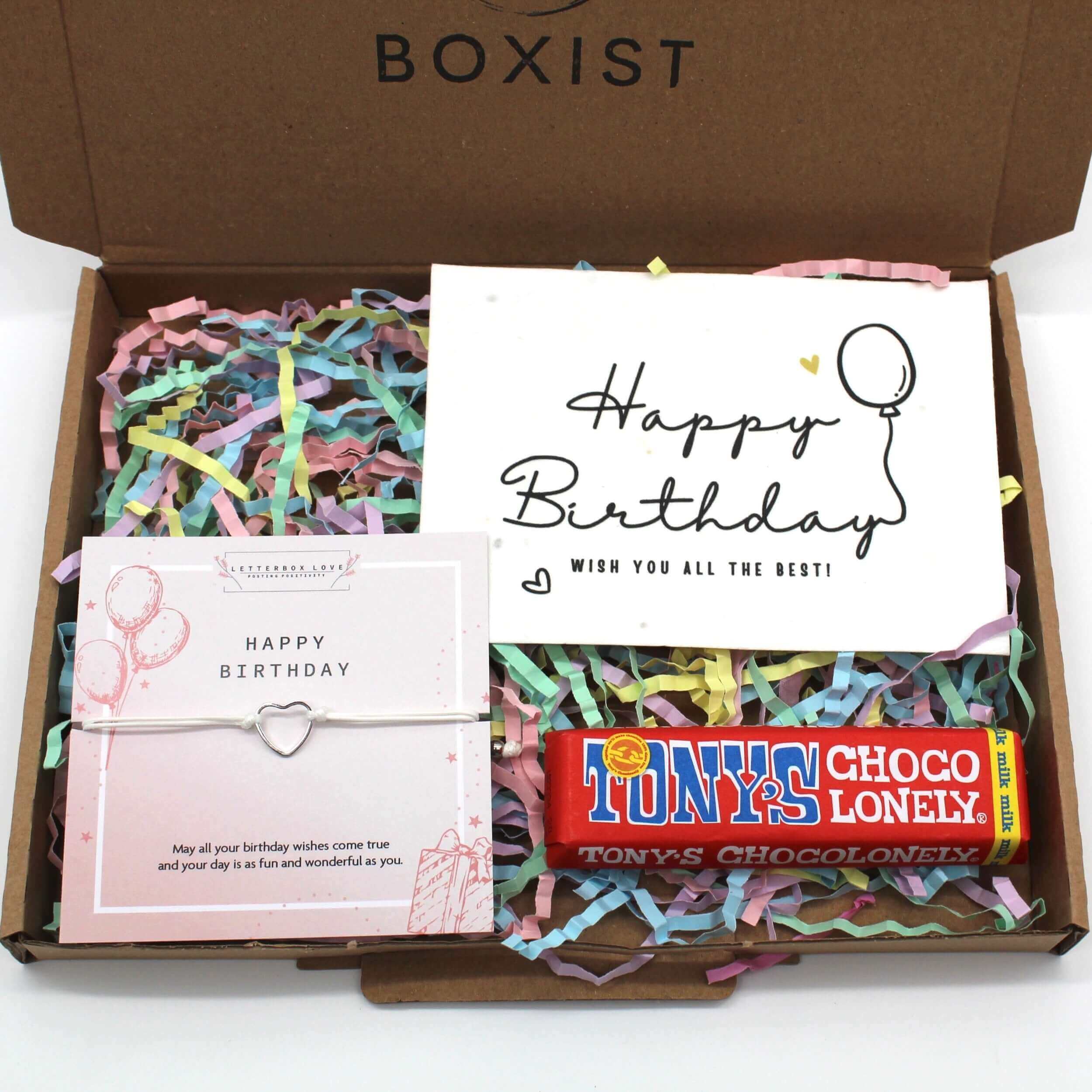 Letterbox Mini Birthday gift box for women 