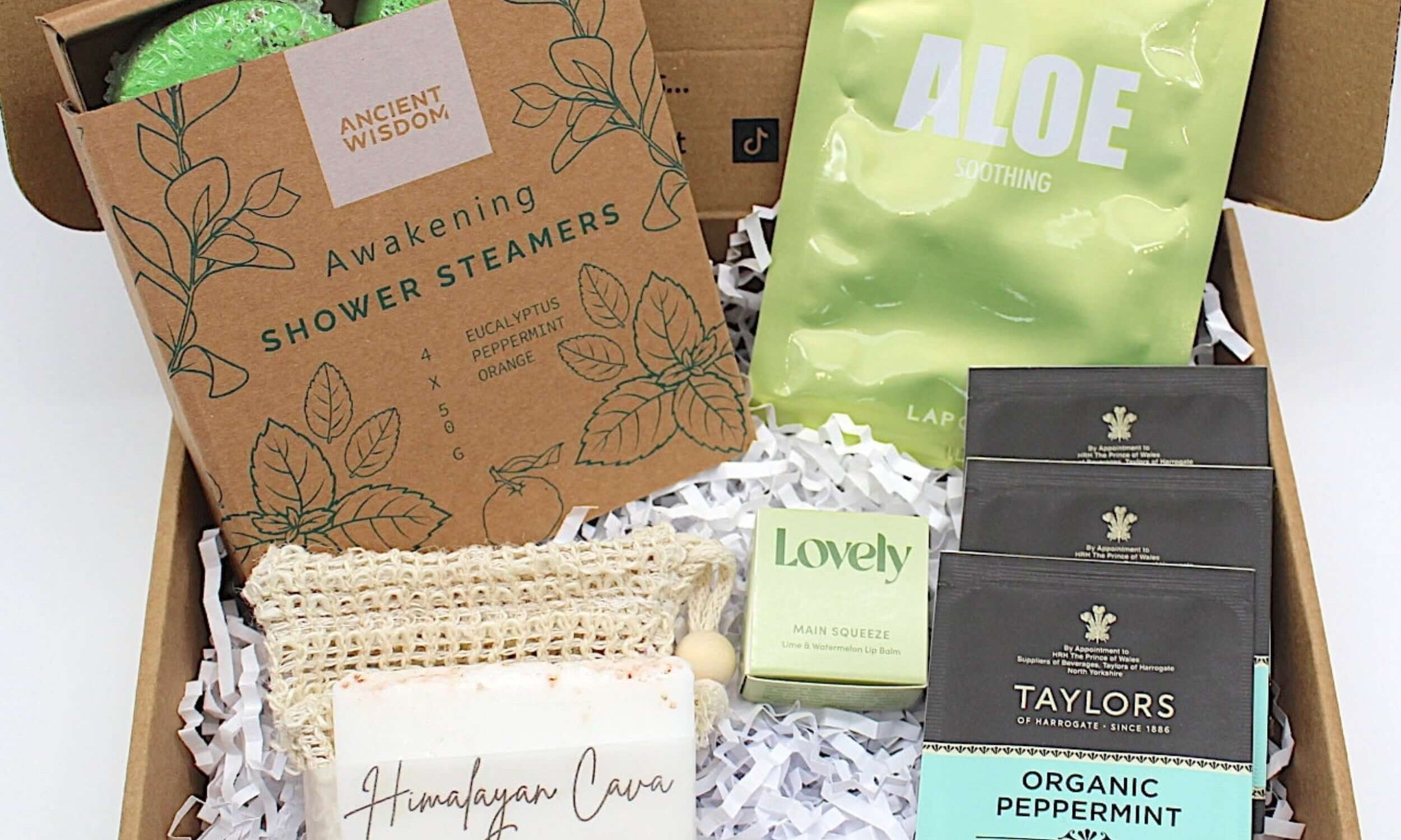 Morning self care routine letterbox gifts 