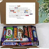 Mother's Day Chocolate novelty poem letterbox gift  