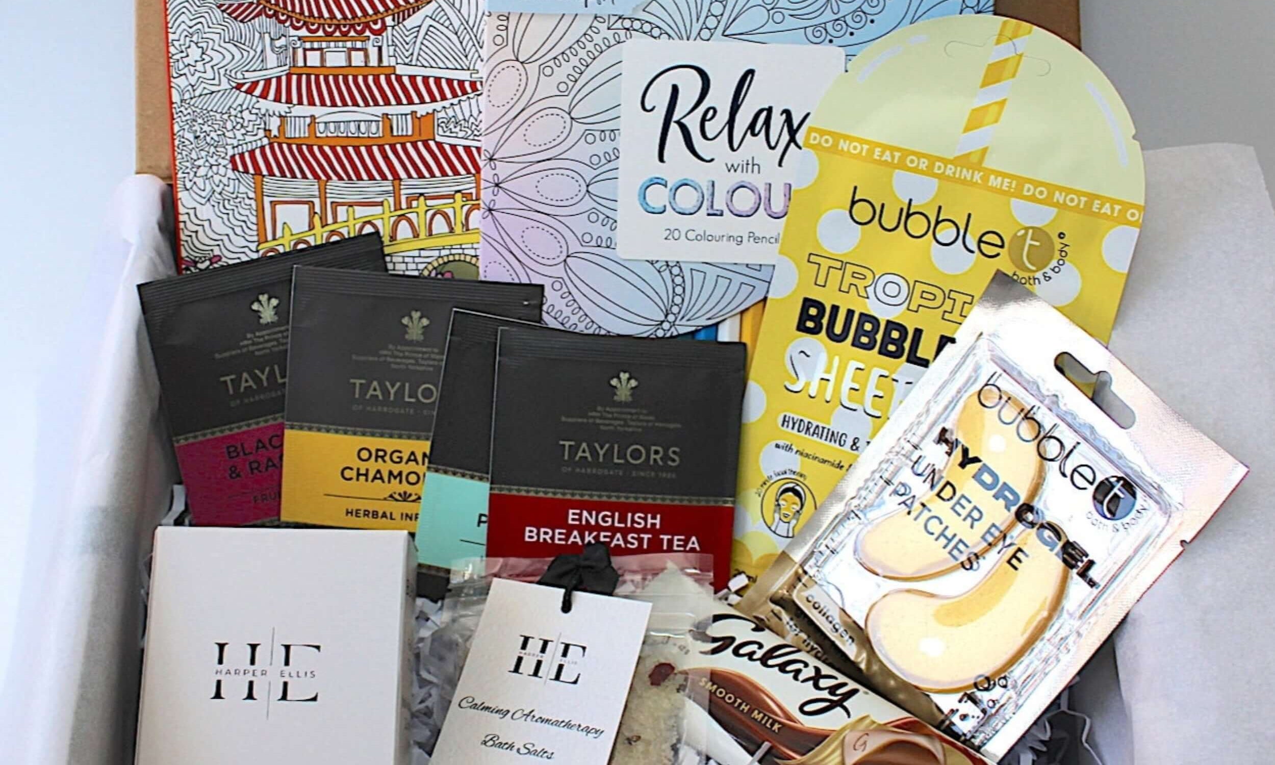 Get well soon, thinking of you, mindfulness distraction box, gifting for when words are not enough.