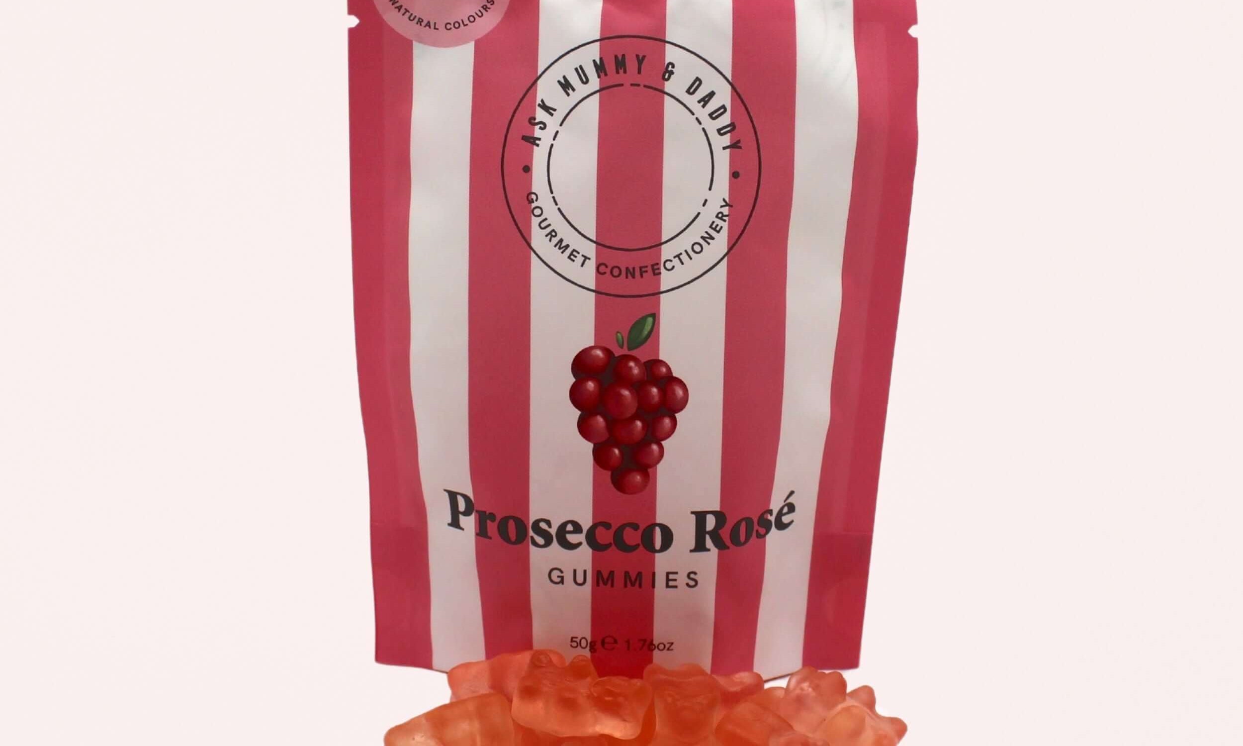 Prosecco Rosé Gummies - build your own personalised gift box